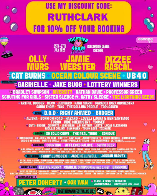 Together Again Festival: The Ultimate Summer Experience for the Whole Family