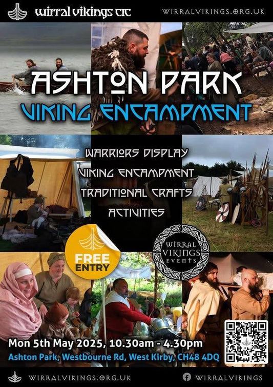 ⚔️ Wirral Vikings at Ashton Park – Bank Holiday Monday, 5th May 2025! ⚔️