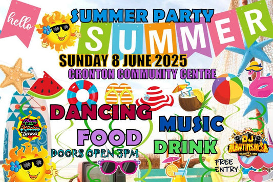 Feel the Heat at the Cronton Summer Party – Sunday 8th June 2025!