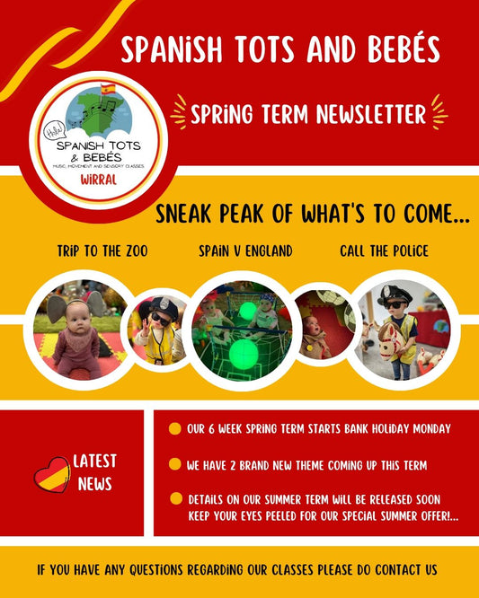 Spring Has Sprung at Spanish Tots and Bebés Wirral!