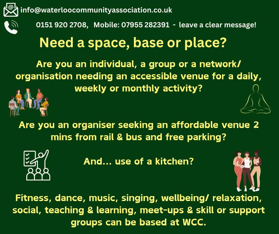Need a Space, Base or Place? Discover Waterloo Community Association!