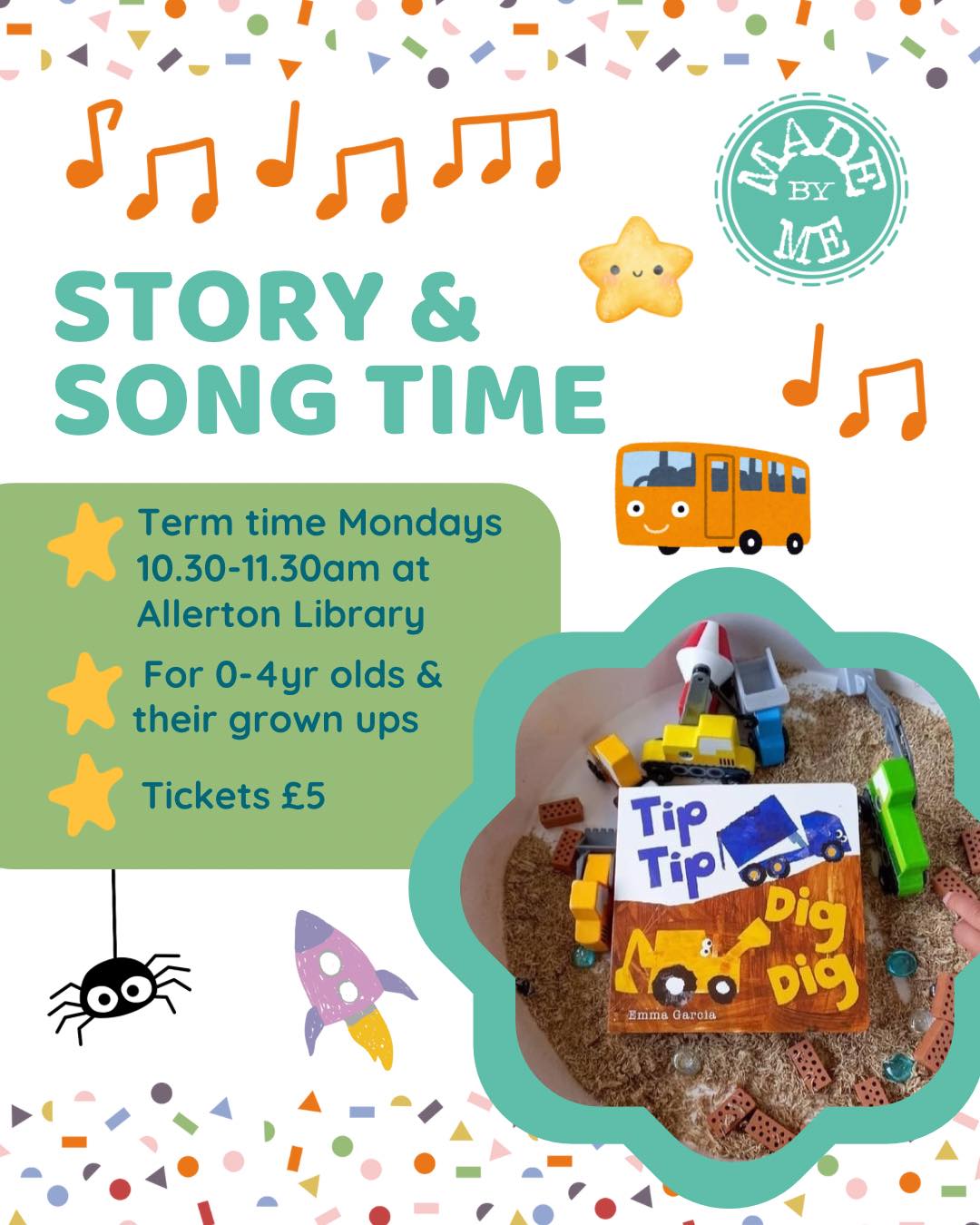 Story & Song Time: A Magical Monday Morning for Little Ones at Allerton Library