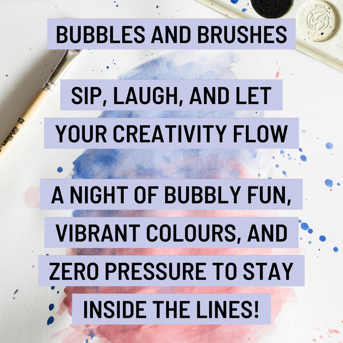 Bubbles and Brushes: A Creative Evening of Colour, Laughter, and Prosecco!