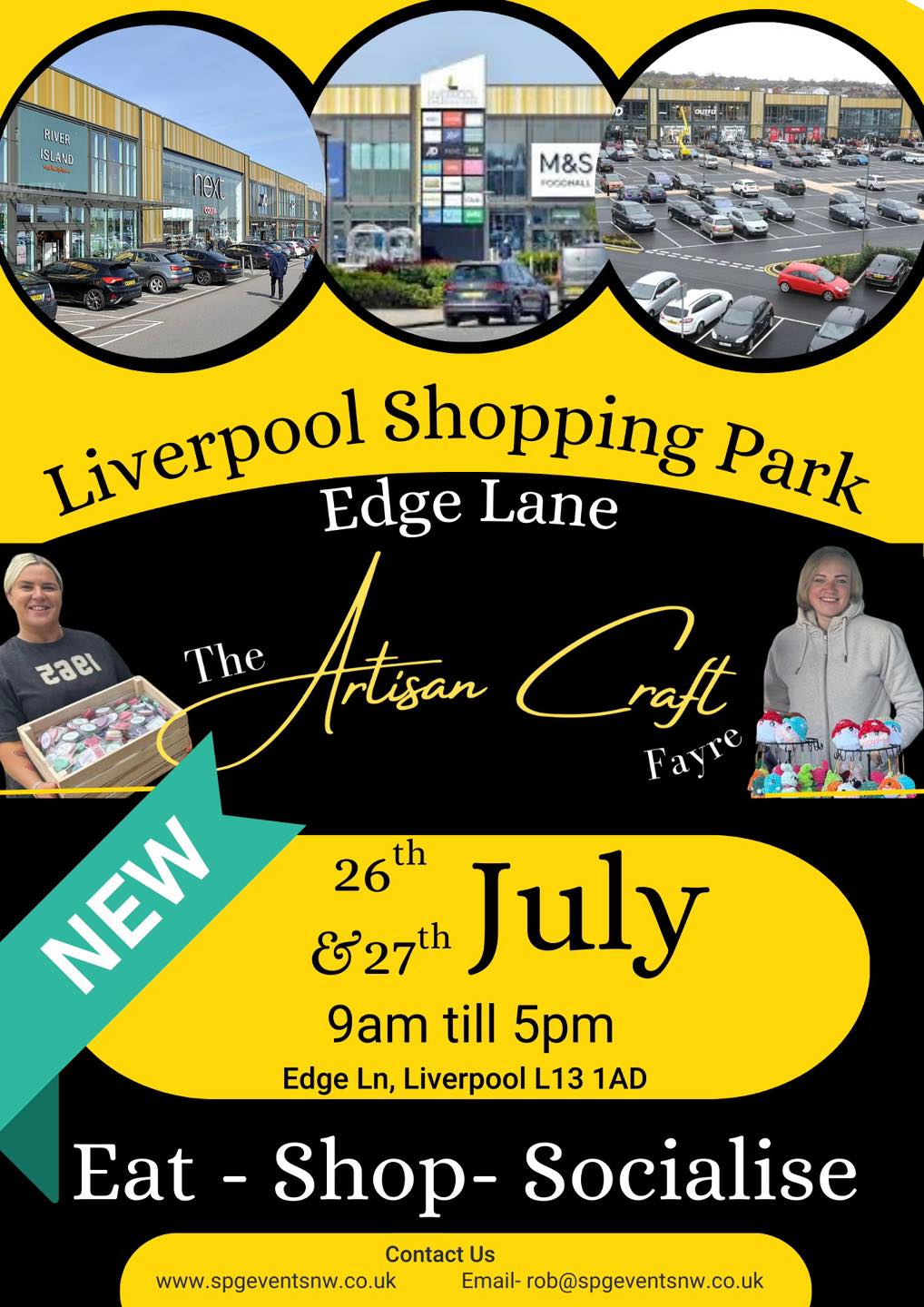 SPG Events NW Launches New Liverpool Artisan Craft Fayre – Kicking Off July 26th & 27th!