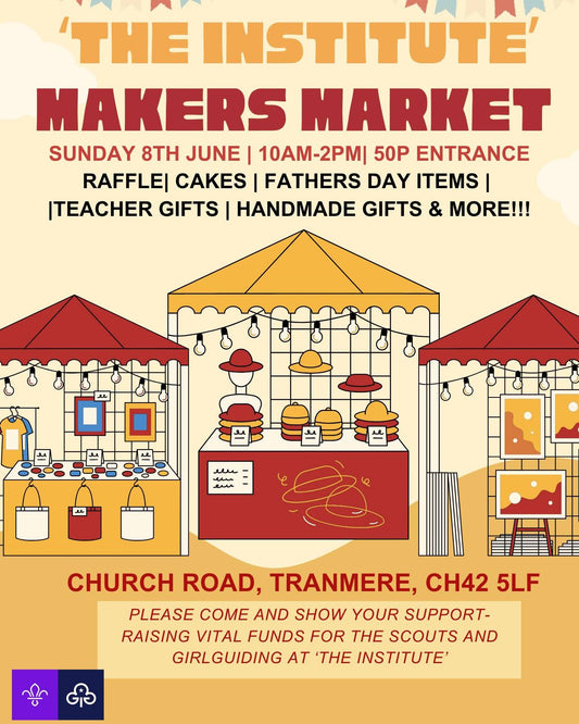 The Institute Makers Market Returns — Sunday 8th June in Tranmere!