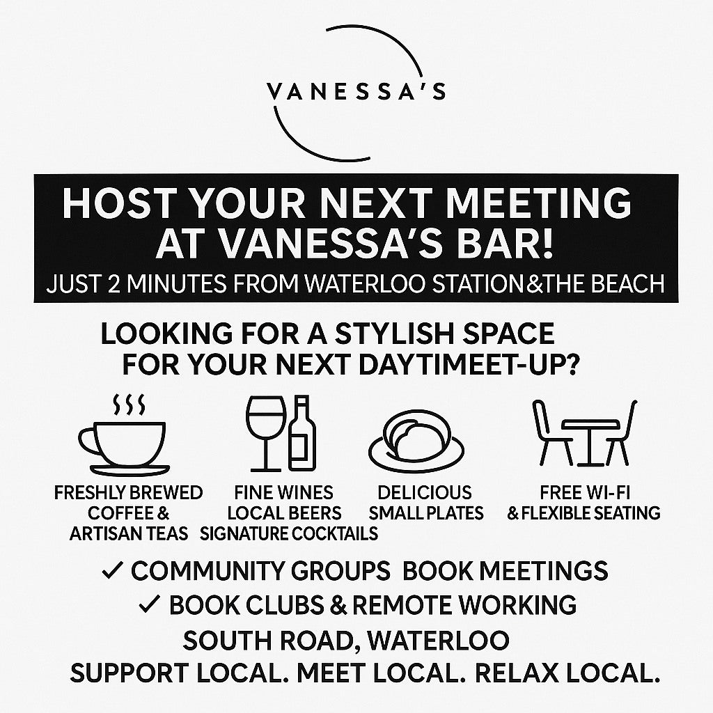 Host Your Next Meet-Up in Style at Vanessa’s Bar, Waterloo
