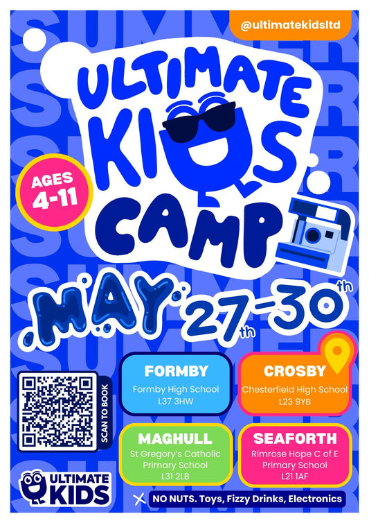 Ultimate Kids Camps Return This Half Term – Book Now for May Fun!
