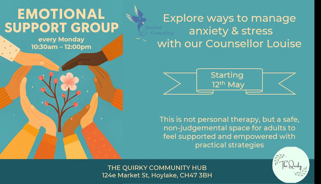 New Emotional Support Group Launching in Hoylake – Starting 12th May