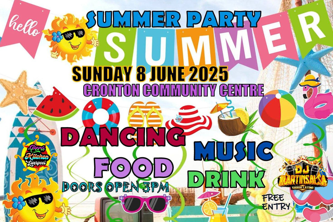 Feel the Heat at the Cronton Summer Party – Sunday 8th June 2025!