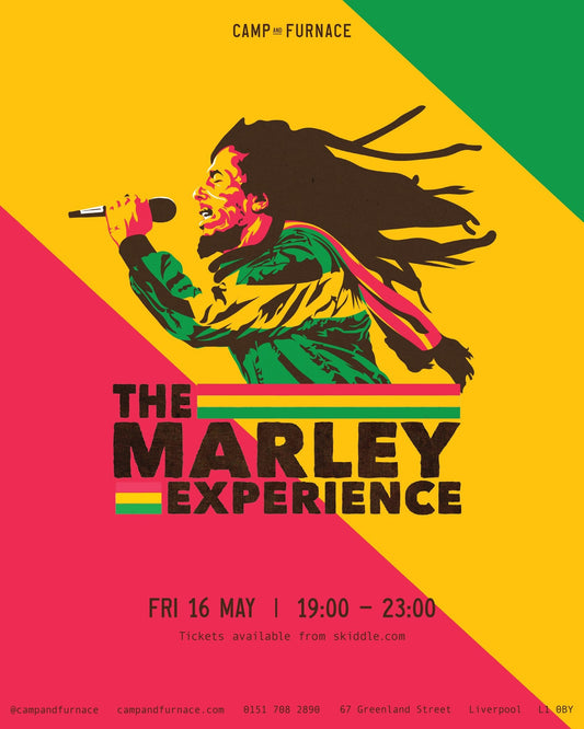 Feel the Rhythm at Camp and Furnace: The Marley Experience – Friday 16th May