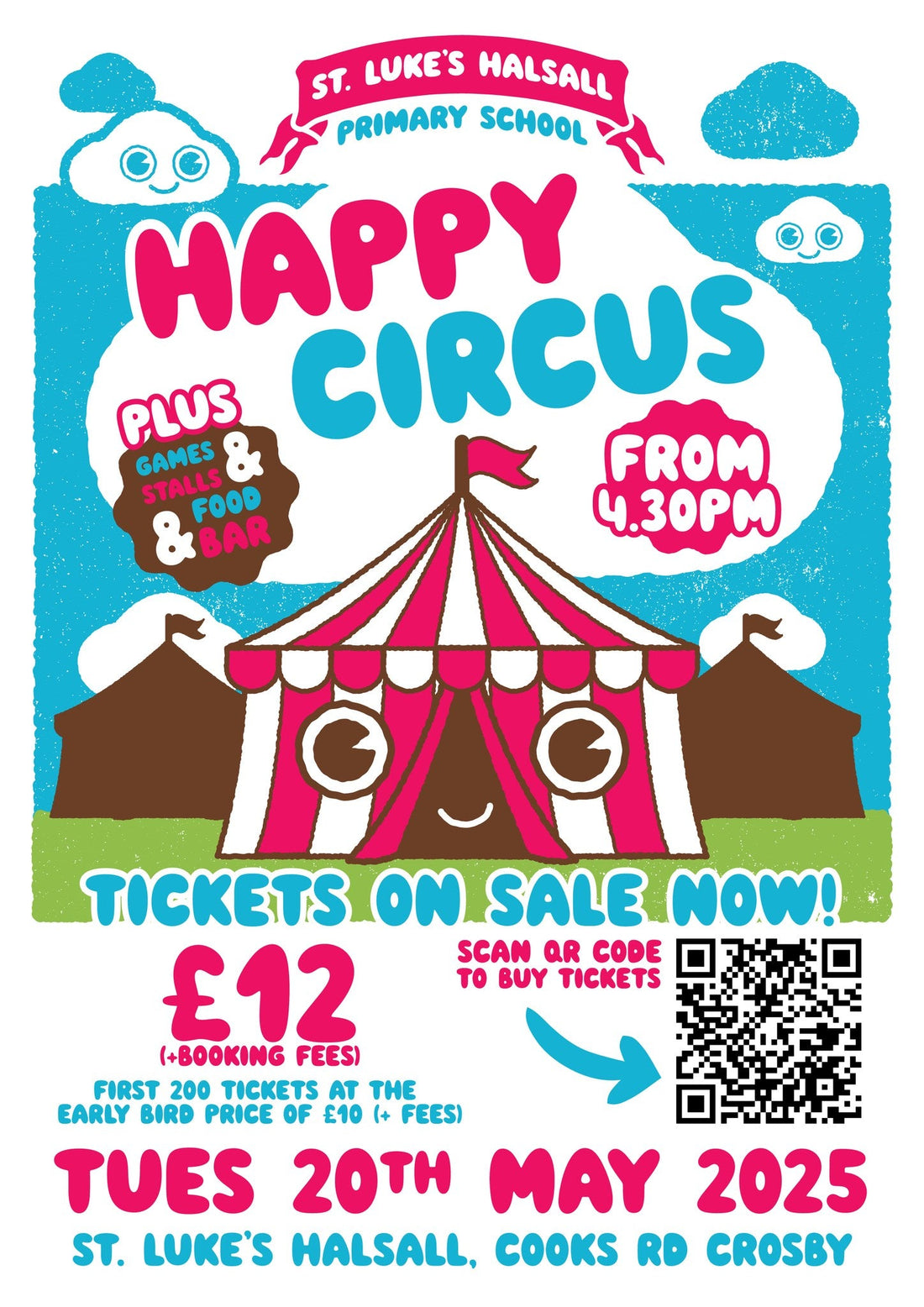 The Happy Circus Comes to Crosby! An Evening of Family Fun at St Luke’s Halsall