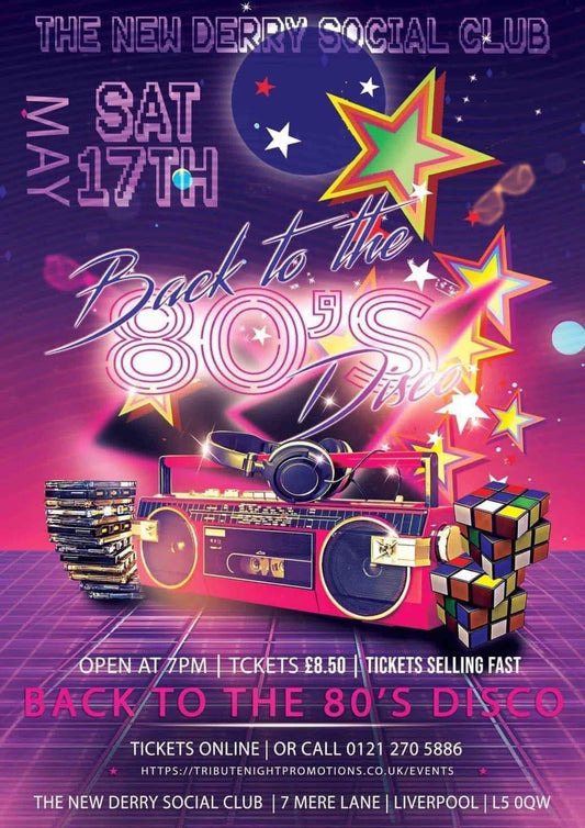 Back to the 80s Disco: Liverpool’s Ultimate Throwback Night!