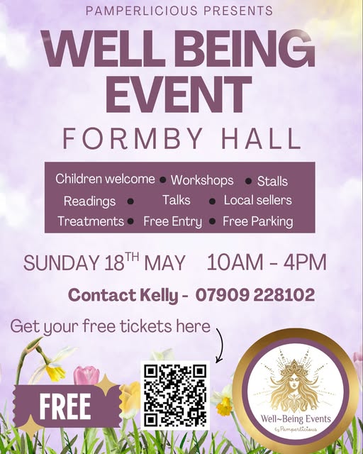 Wellbeing in Full Bloom at Formby Hall – A Free Day of Self-Care, Connection & Community