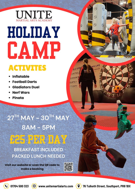 Unleash the Fun This Half Term at Unite Martial Arts Holiday Camp!
